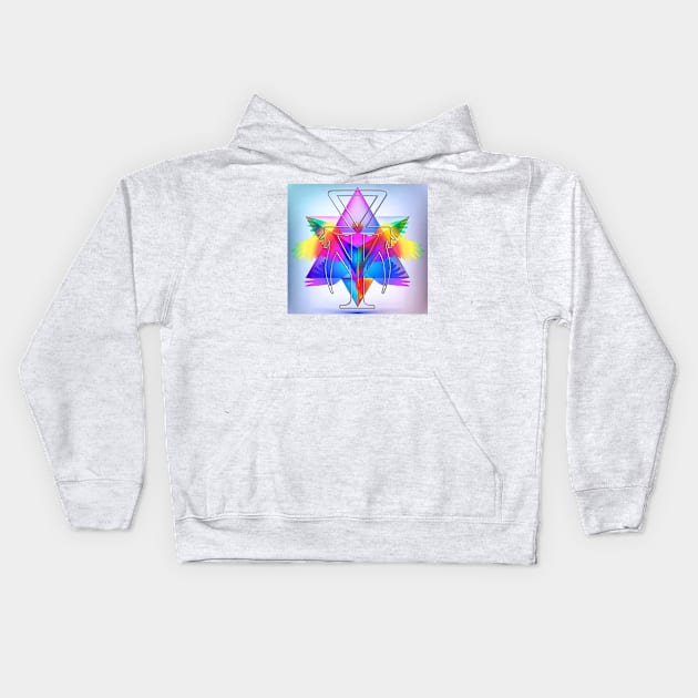 Meta-Morph Kids Hoodie by Adamas In Aspera